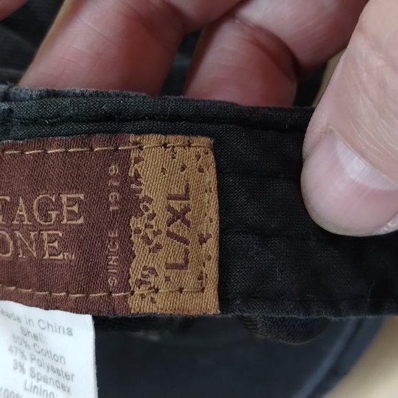 Stone washed black cap - Picture 6 of 7